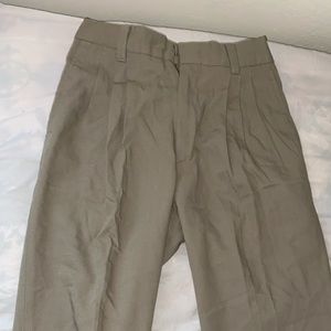 Brown khakis